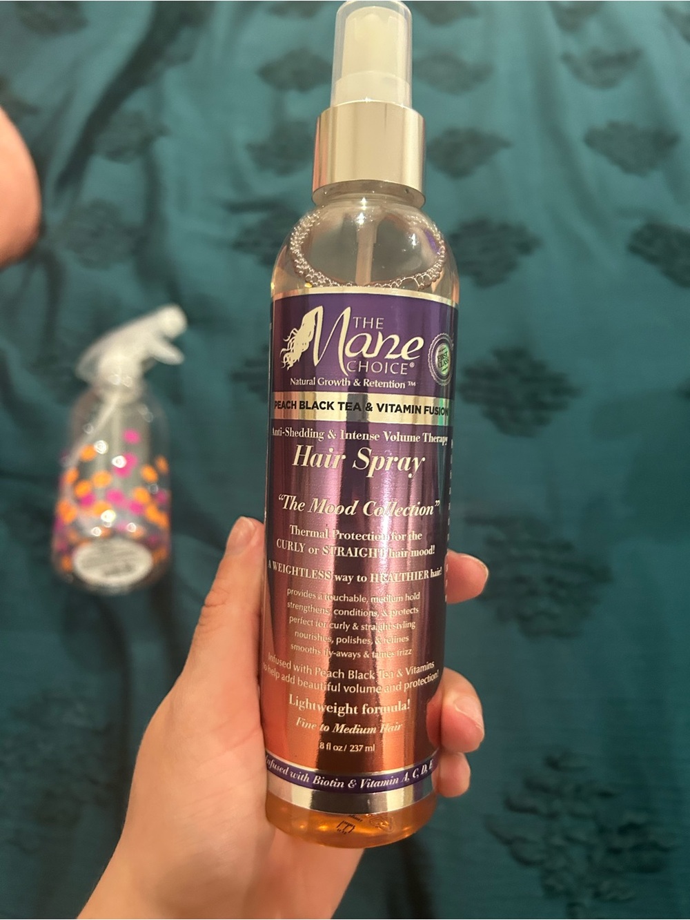The mane choice hair spray